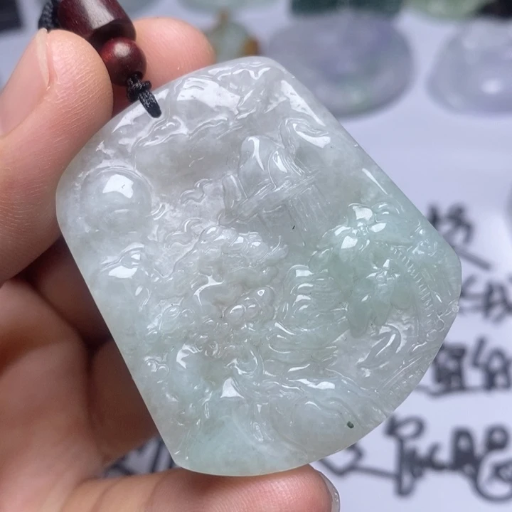 颈饰未镶嵌翡翠翡翠