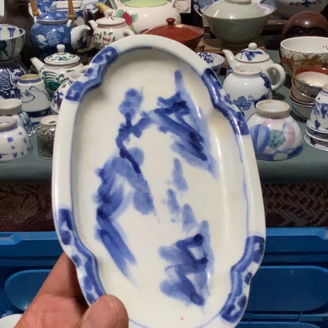 瓷片舶来瓷器满28包邮当日凑单