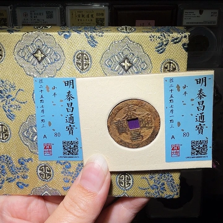 铜瀚海文物A泰昌通宝1025