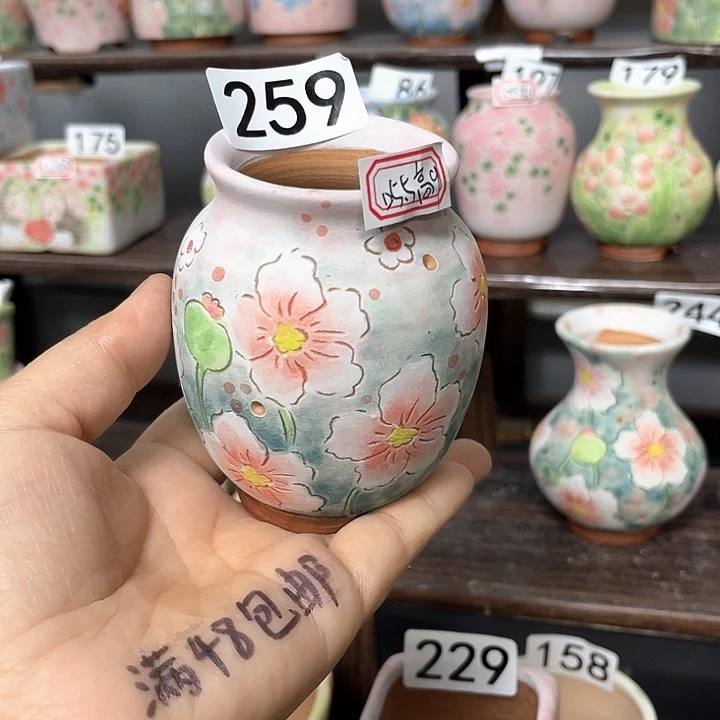 手工制作多肉花盆