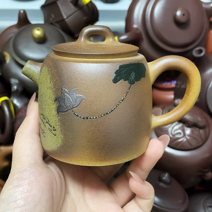 茶壶紫砂200cc宜兴紫砂壶