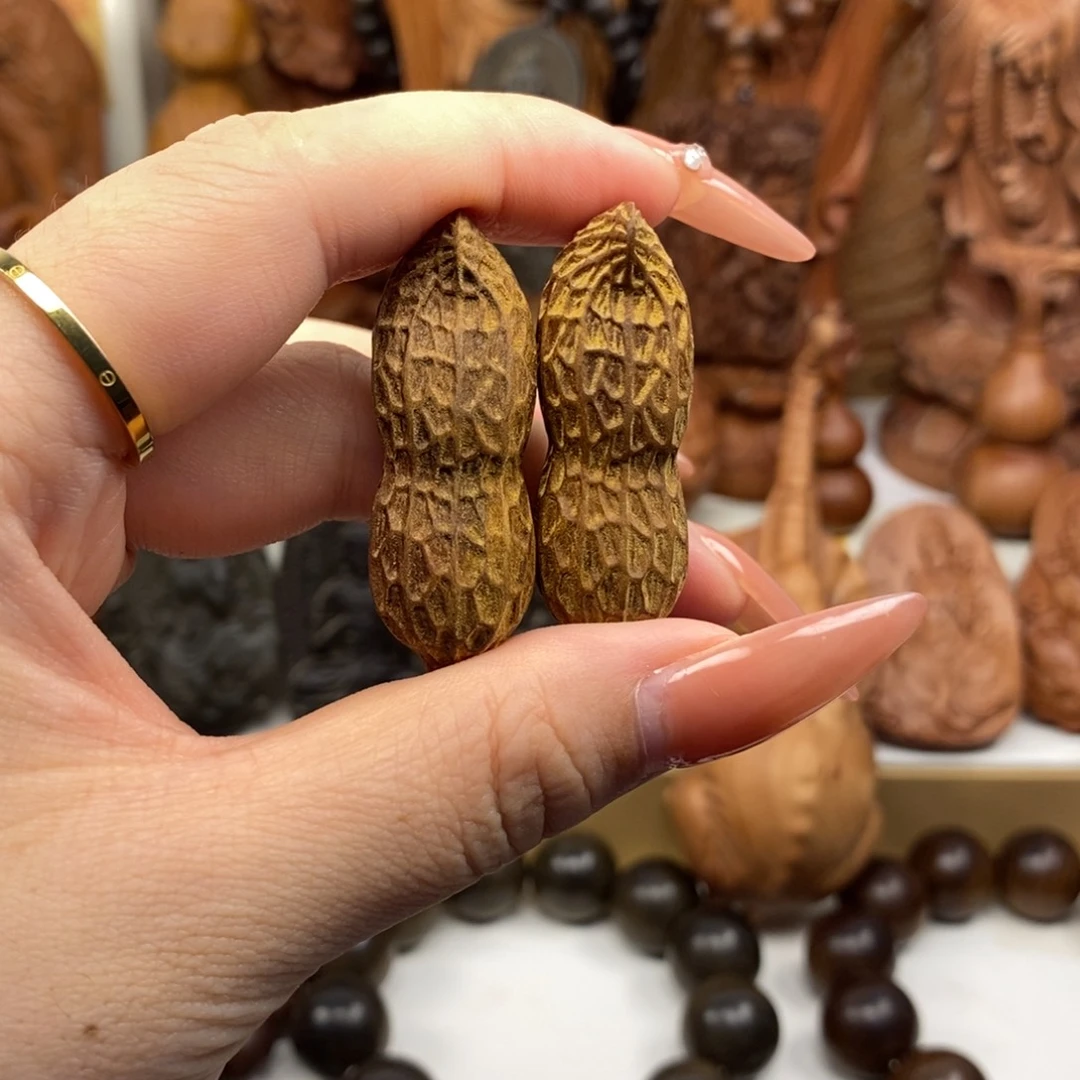 檀香木手串/手链迈索尔老山檀黑肉花生奶香