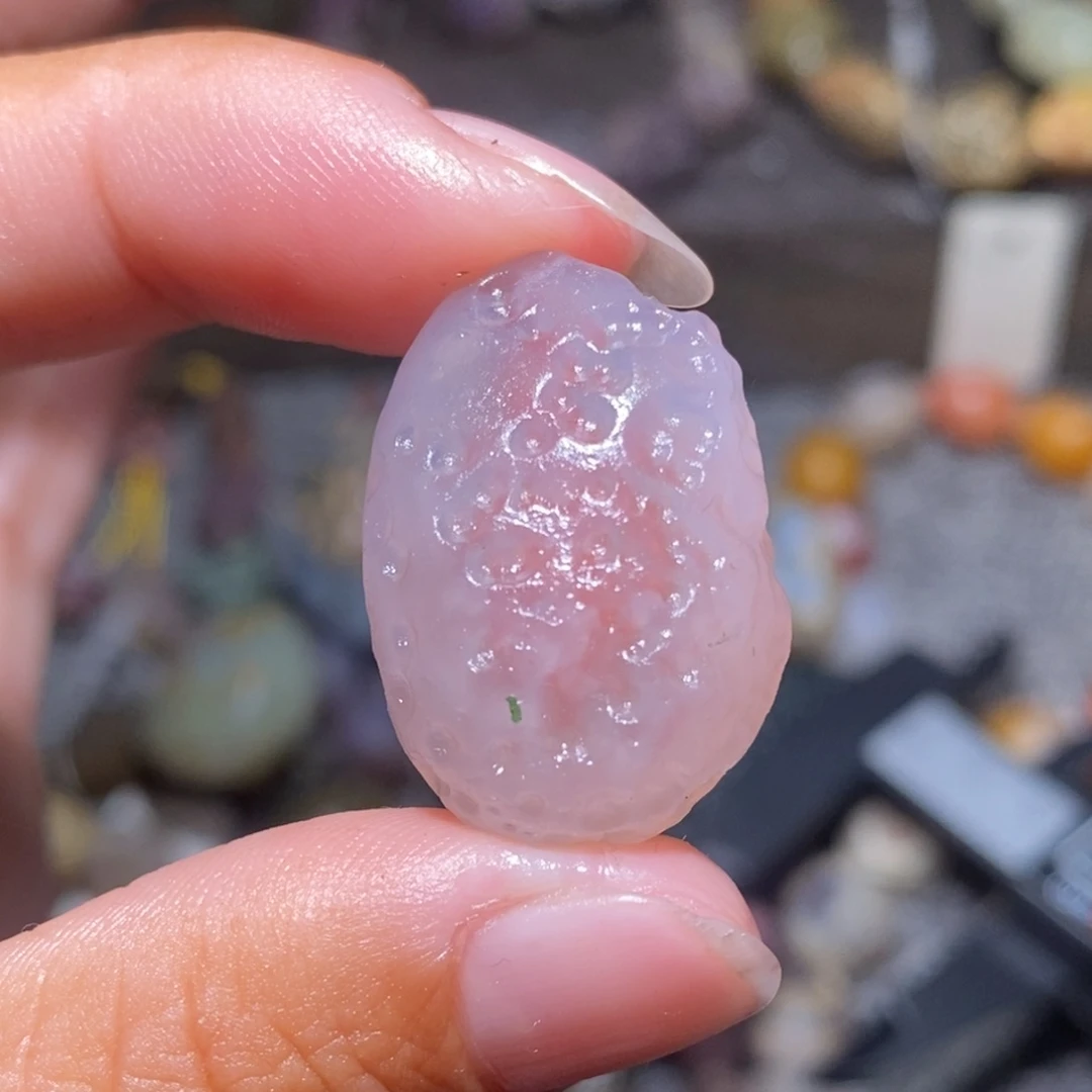 未镶嵌玛瑙/玉髓珠宝半成品