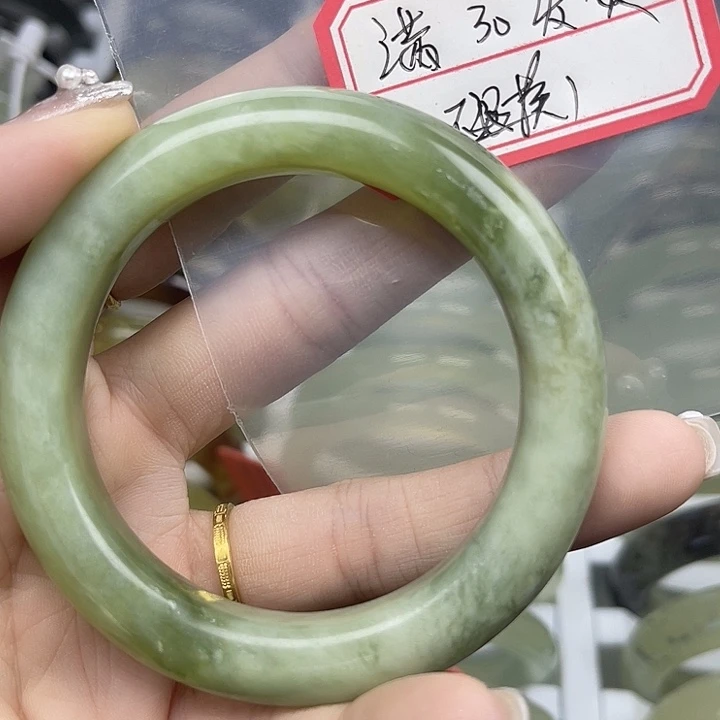 合金蛇纹石玉手镯
