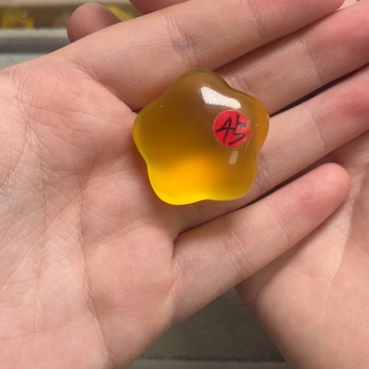 琥珀颈饰未镶嵌天然蜜蜡配件