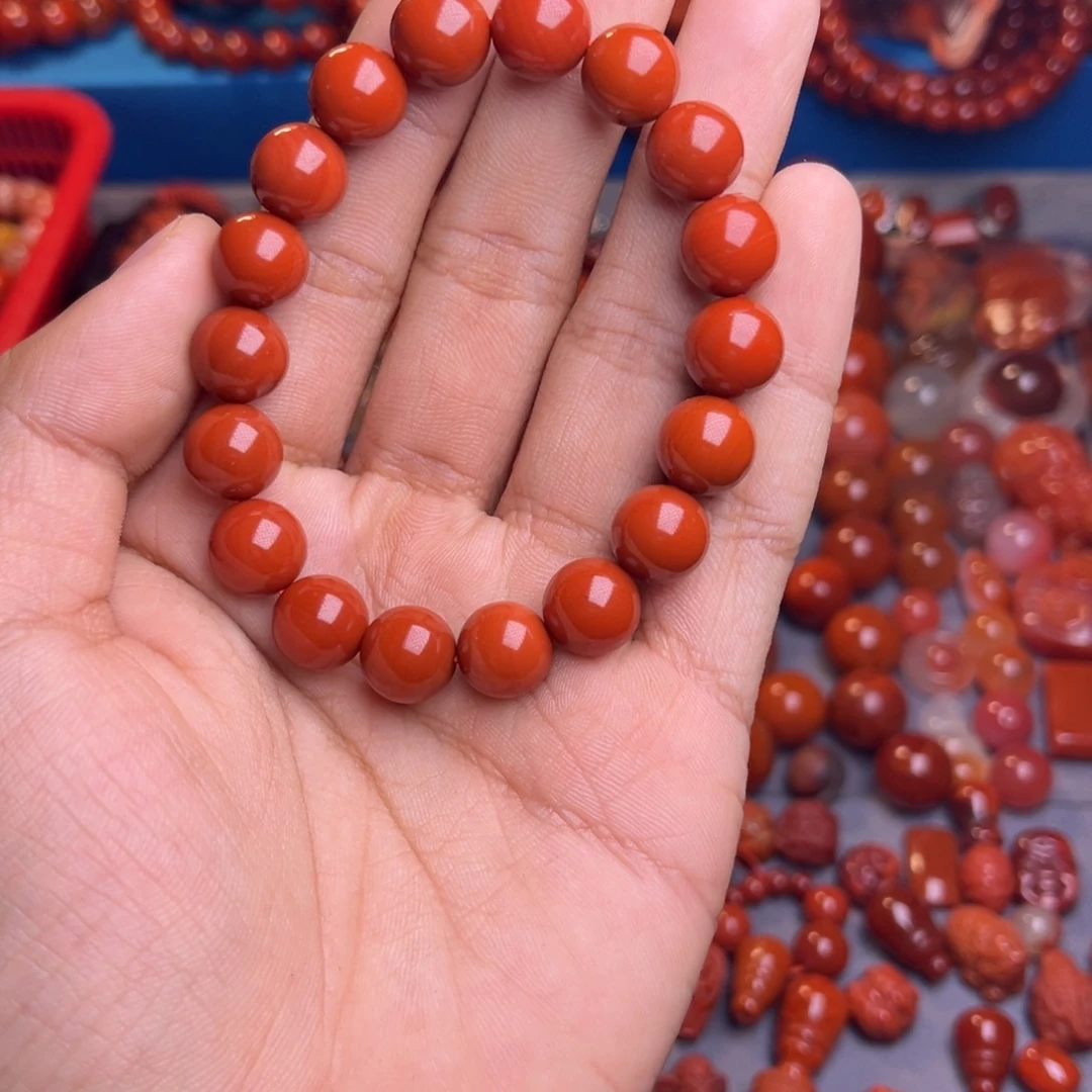 未镶嵌手链南红玛瑙