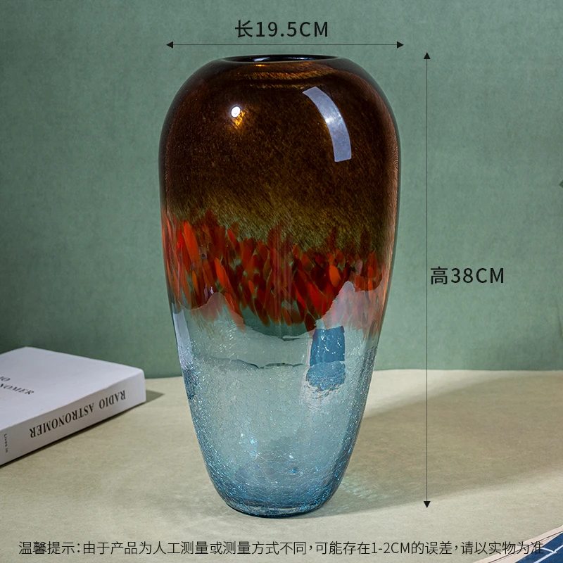 M309 现代化时尚家居轻奢装饰高级感插花耐高温花瓶摆件