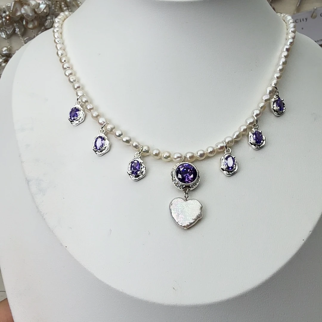 颈饰未镶嵌淡水珍珠