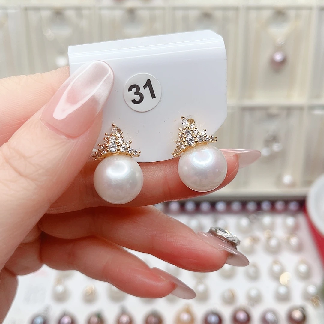 合金淡水珍珠吊坠(赠链)