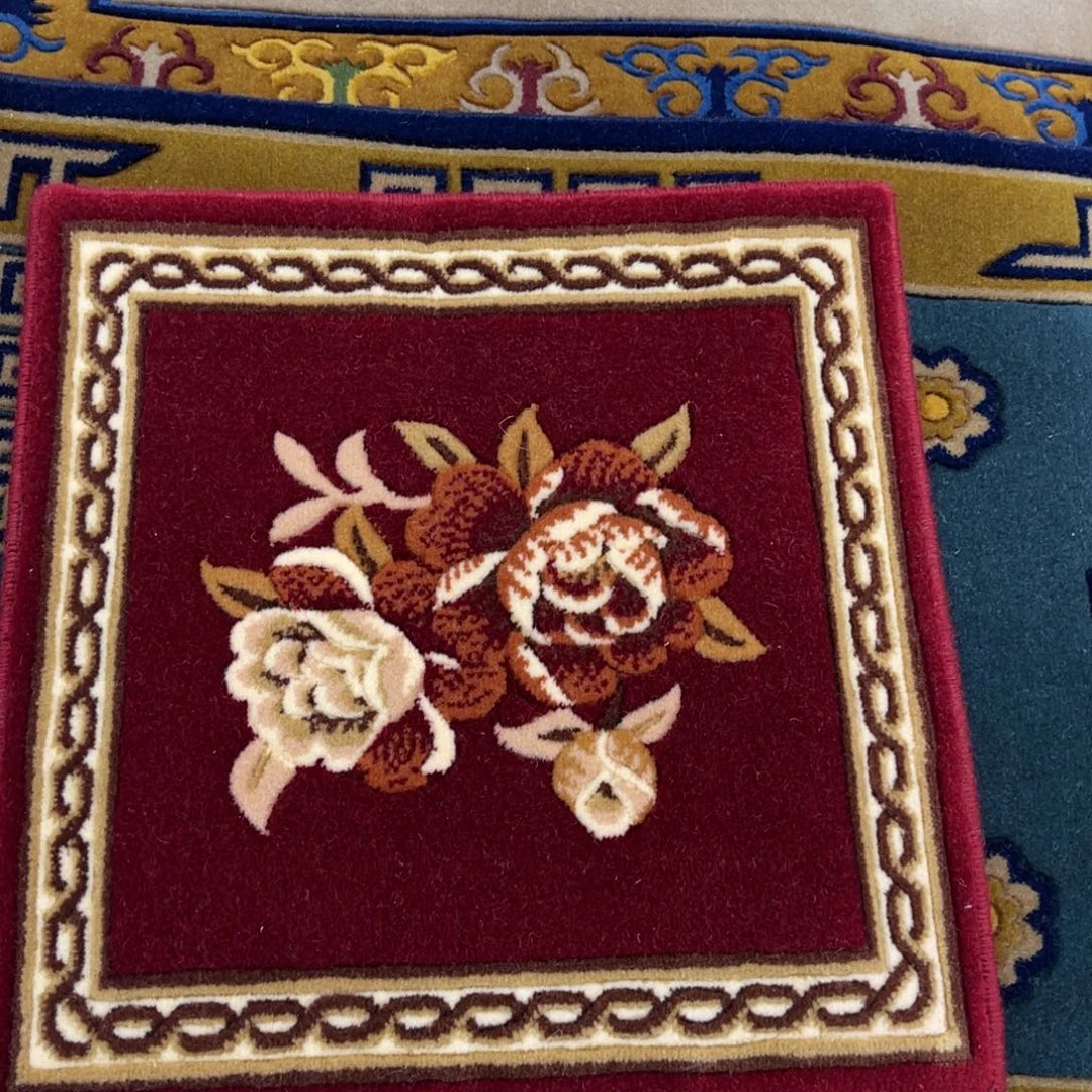羊毛45×48羊毛垫子
