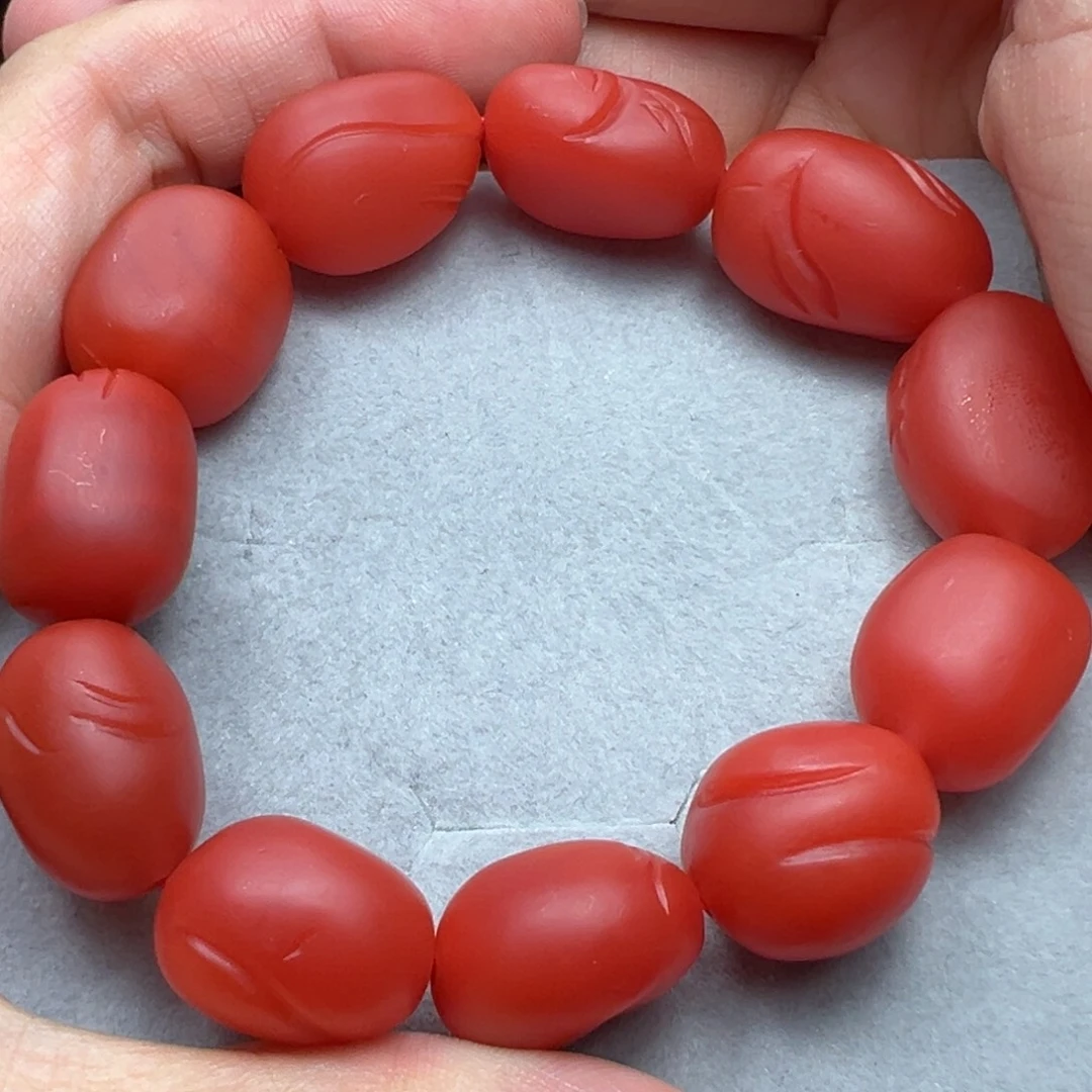 南红玛瑙未镶嵌手串