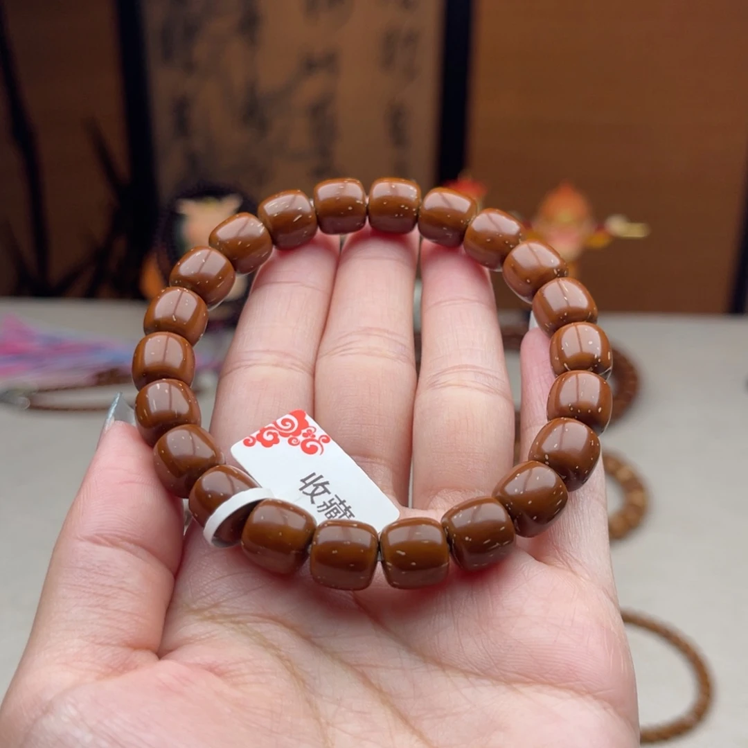 量***漳紫金鼠手串10实心老型
