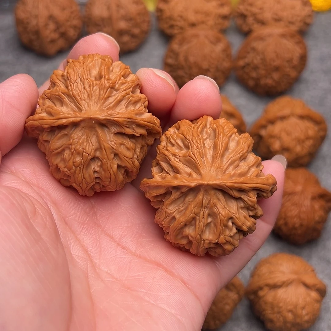 把件文玩核桃宋****?精品大肚苹果43全品