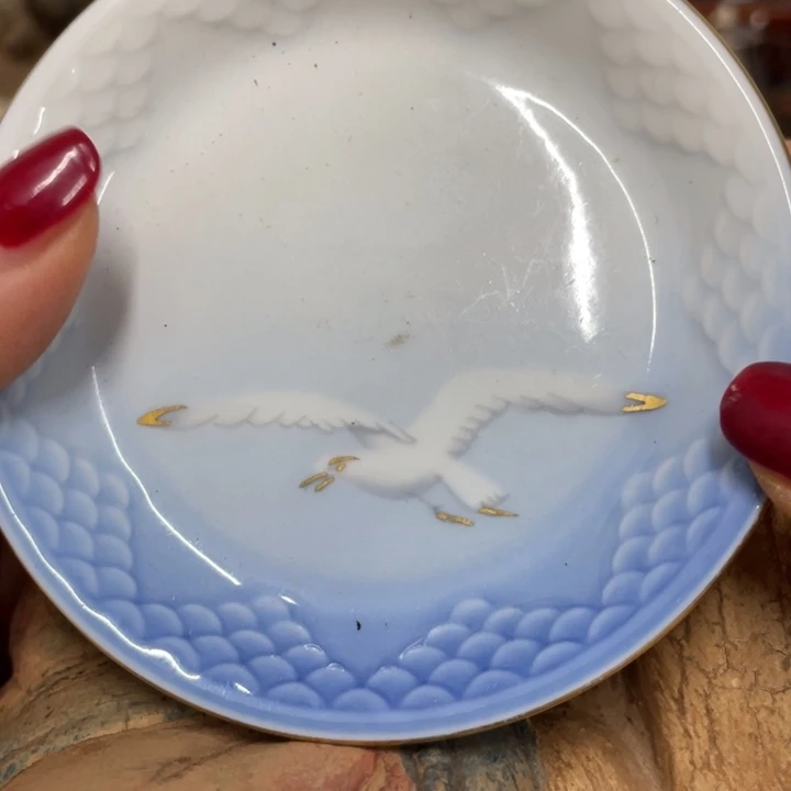 渔***耕瓷中古艺术品摆件