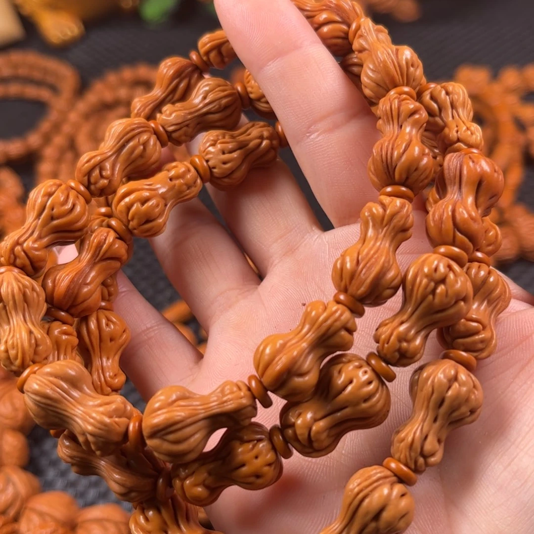桃核手串Y14链接手串