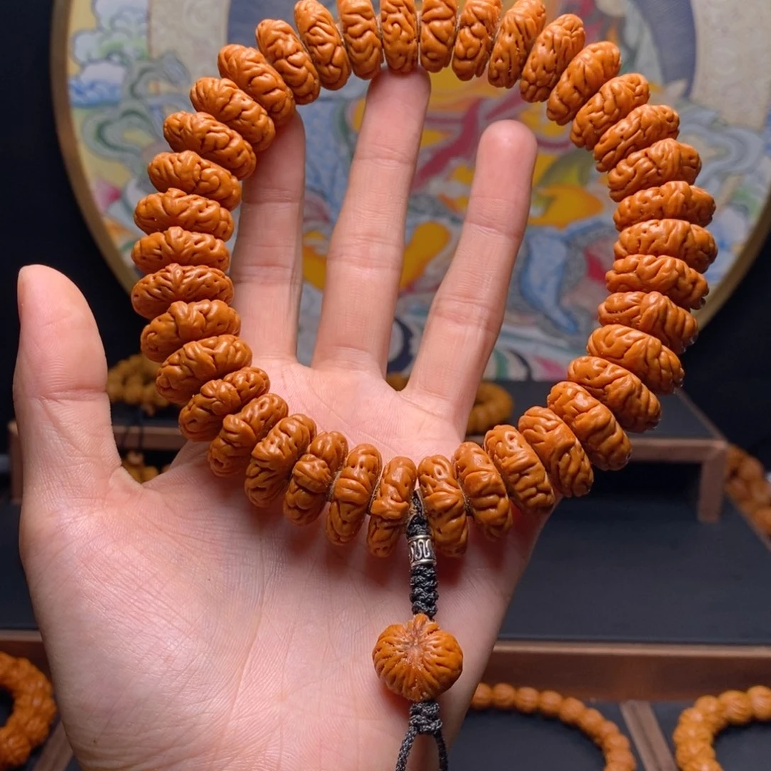 手串桃核龙纹桃核大肠