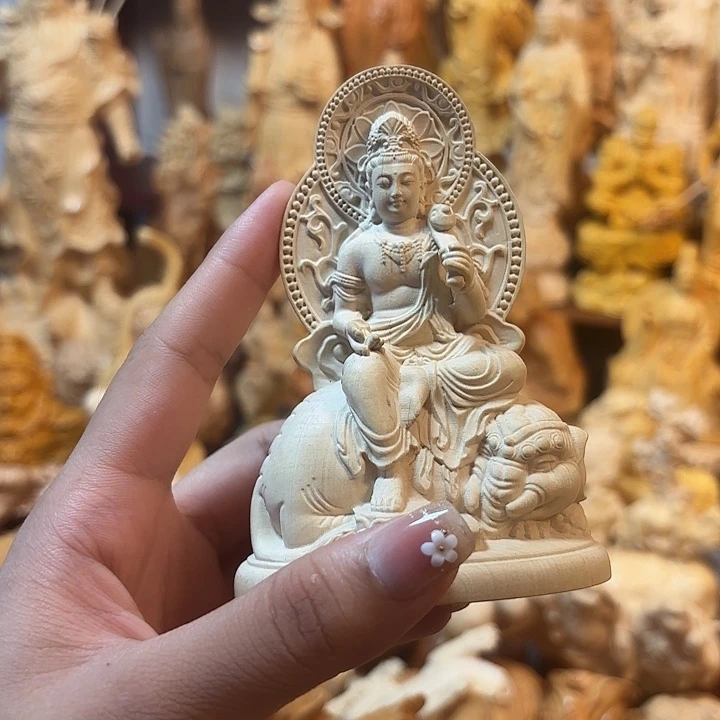 黄杨木黄杨木瑕疵普贤