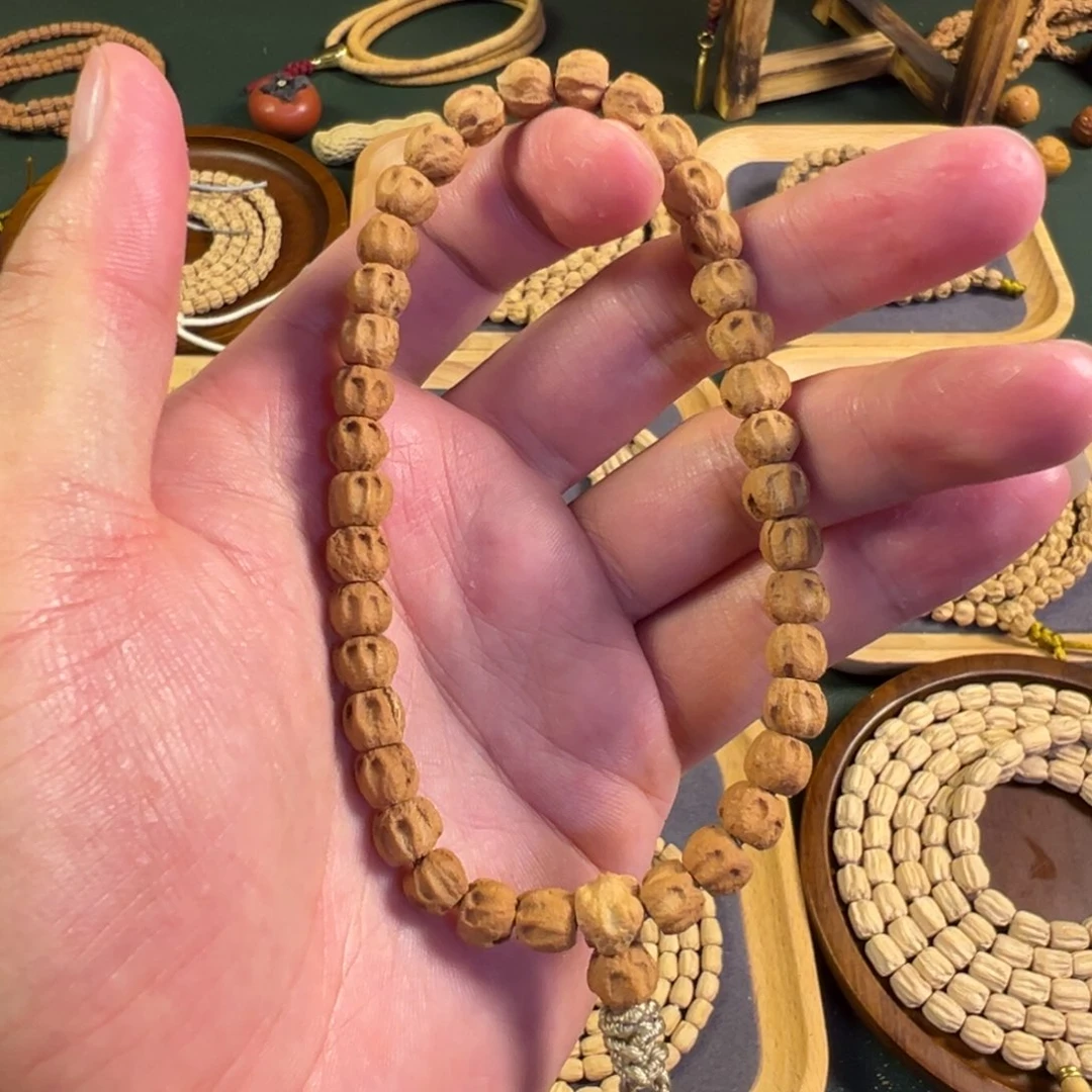 【闪购商品】柏香籽/百香籽吊坠热振桶装微磨双坑对眼狮驼林手持9号