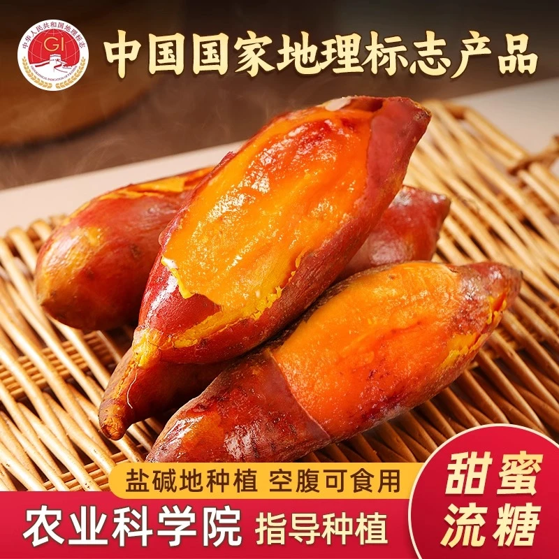 福建六鳌红蜜薯9斤红薯地瓜新鲜红心农家自种软糯富晒沙地番薯