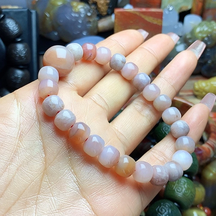 硅化玉未镶嵌手串