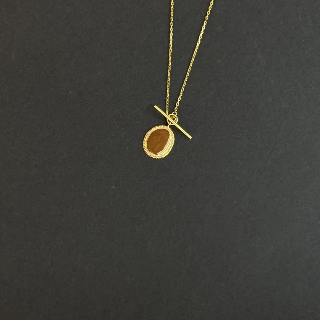 吊坠925银 9327 经典时尚百搭原创精致项链