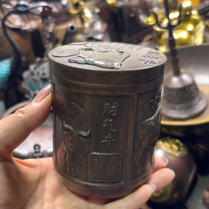 铜器摆件收收藏藏