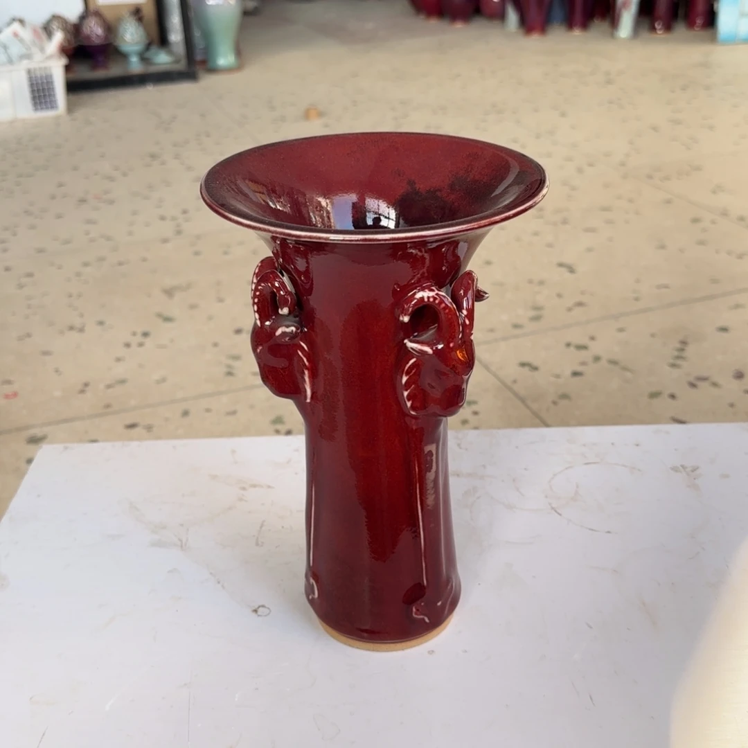 瓷摆件郑家钧窑摆件