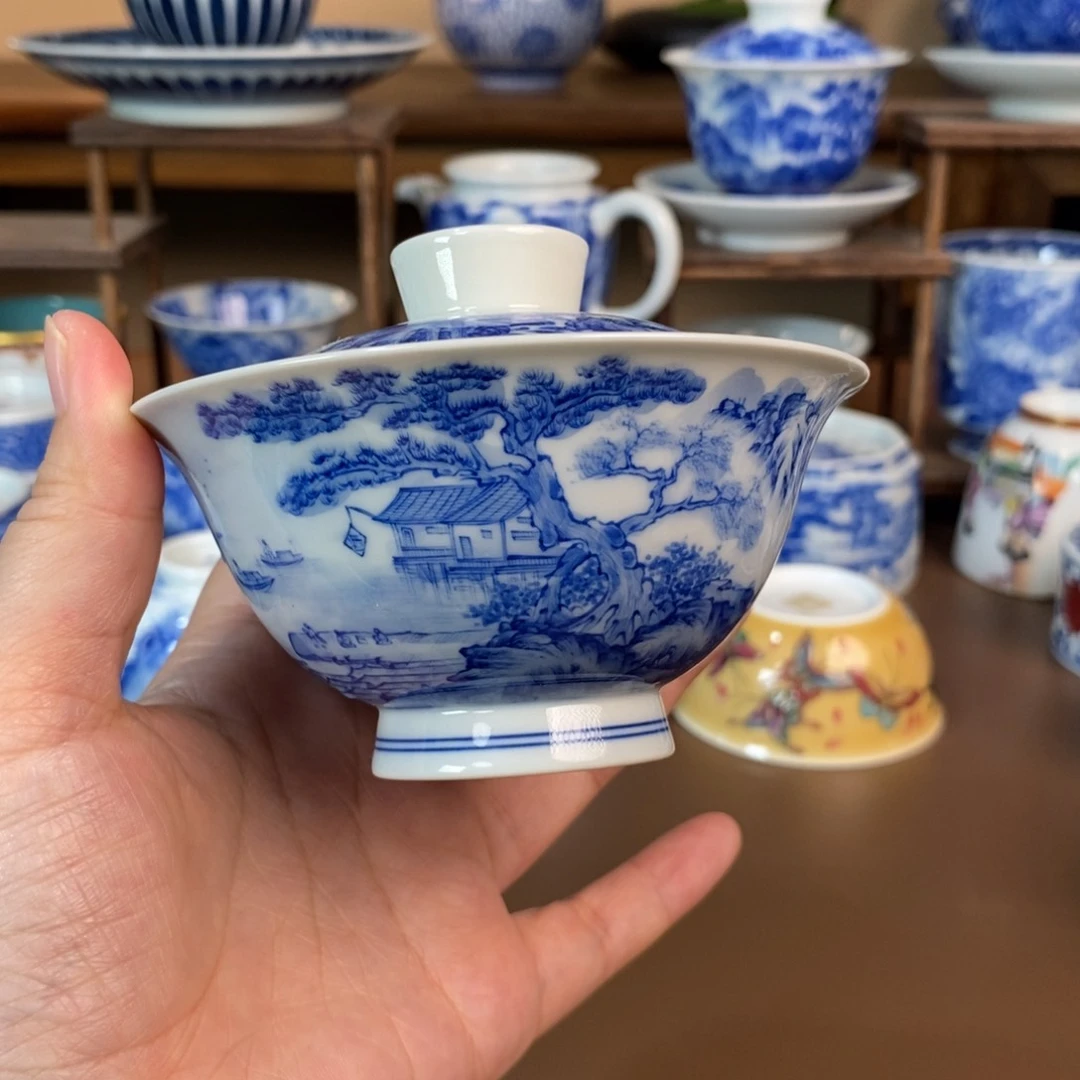 景德镇陶瓷手工手绘