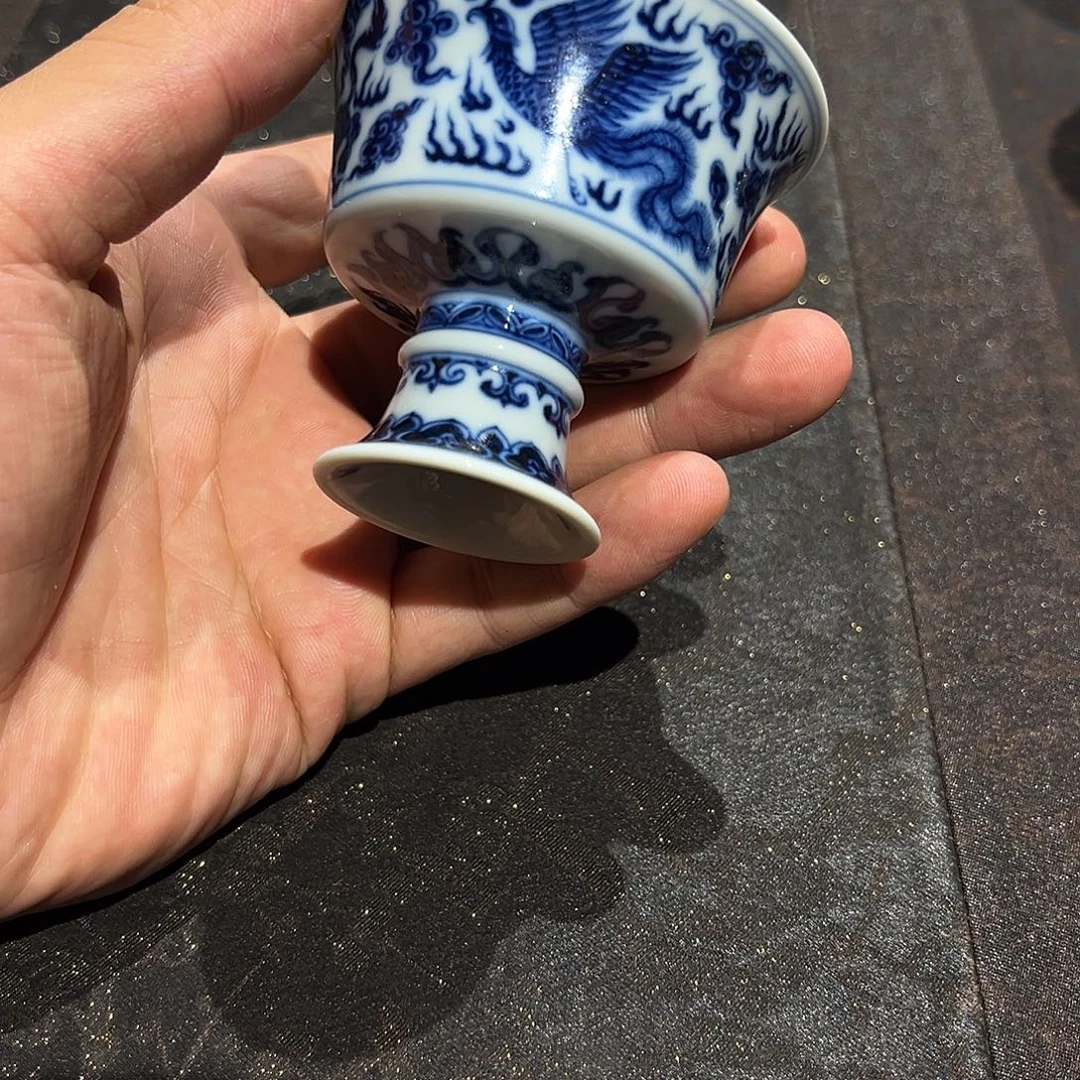摆件景德镇陶茶器主人杯