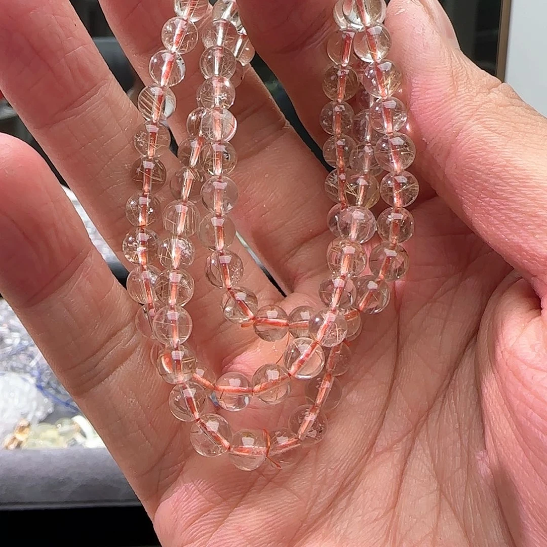 水晶手链未镶嵌铜发