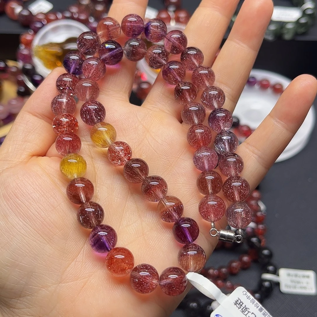 水晶未镶嵌手链天然水晶