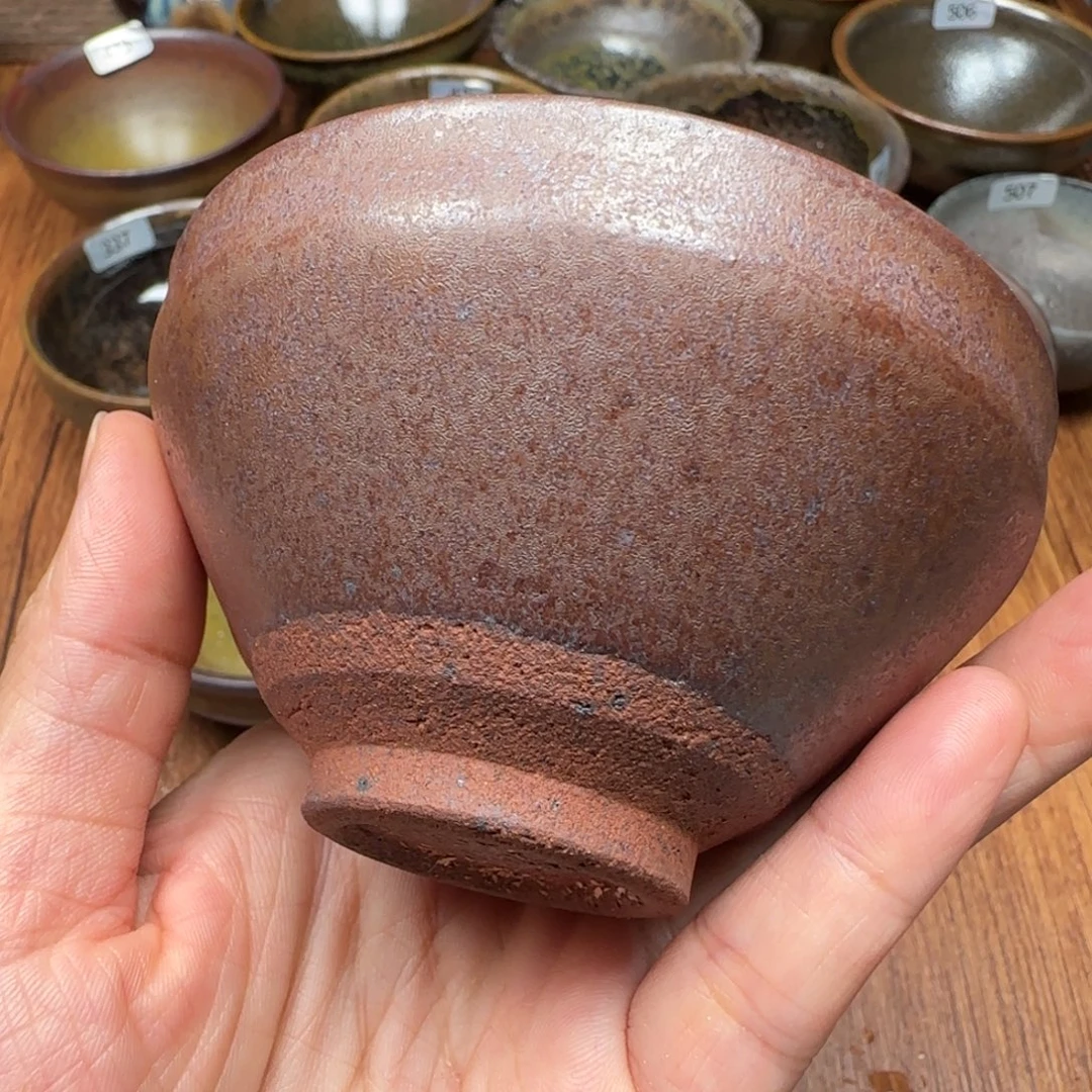 茶烧建盏茶盏茶杯4
