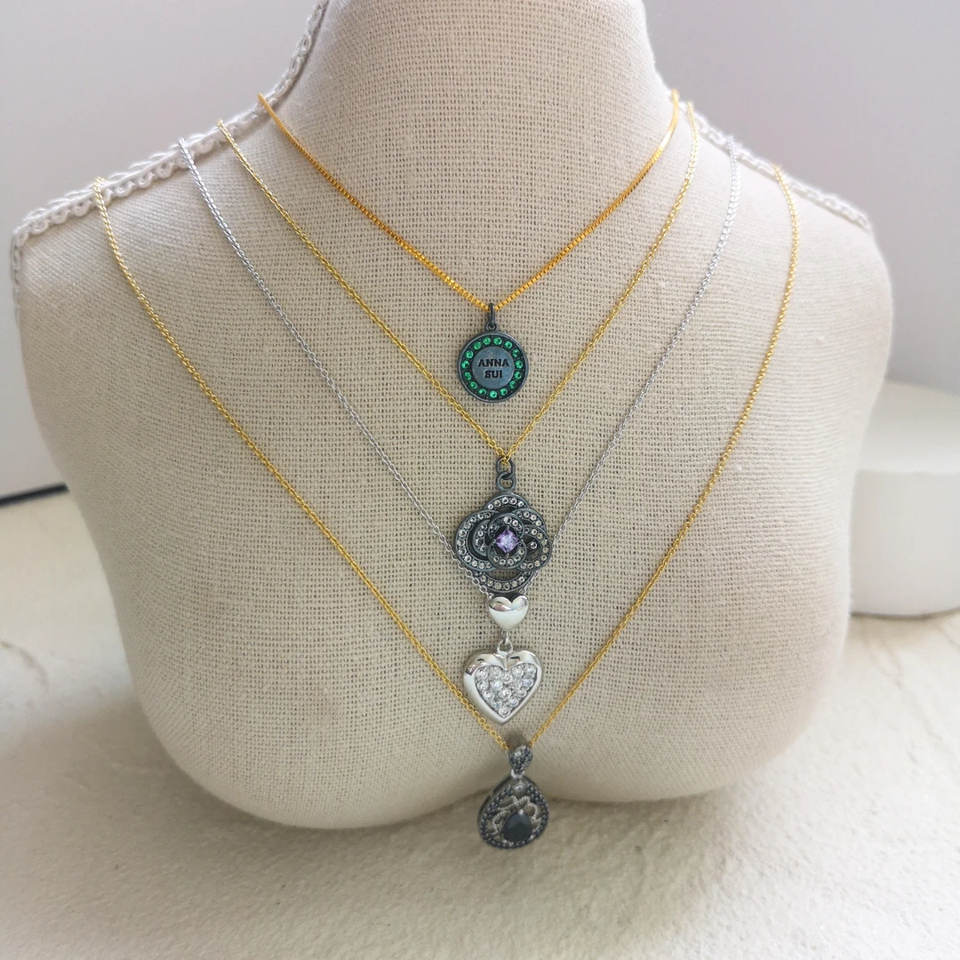 黄铜合成锆石耳饰 B-外贸饰品 多品类耳钉 项链 手链女首饰