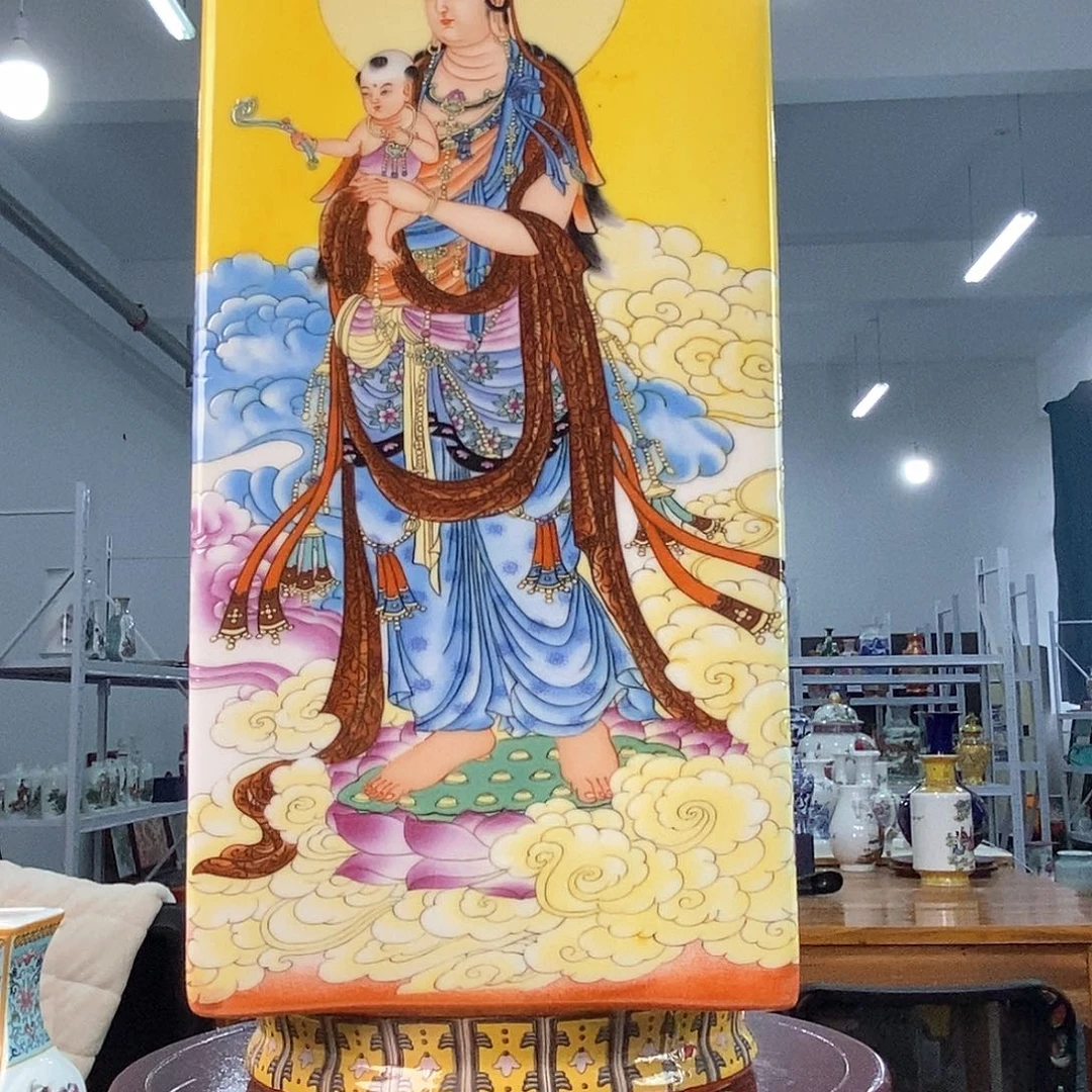 摆件景德镇陶瓷花瓶摆件