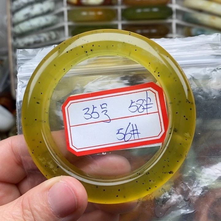 未镶嵌蛇纹石玉手绳