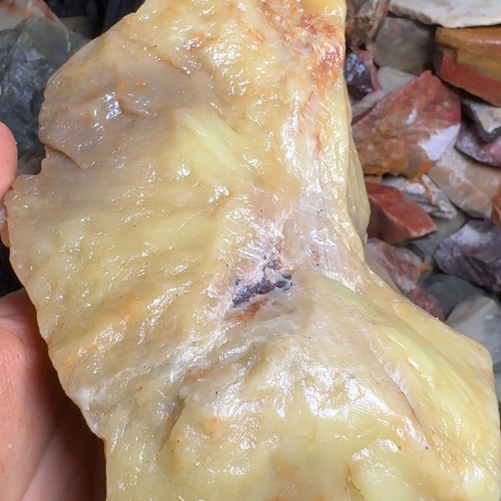 幸***！寿山石寿山石的颜色