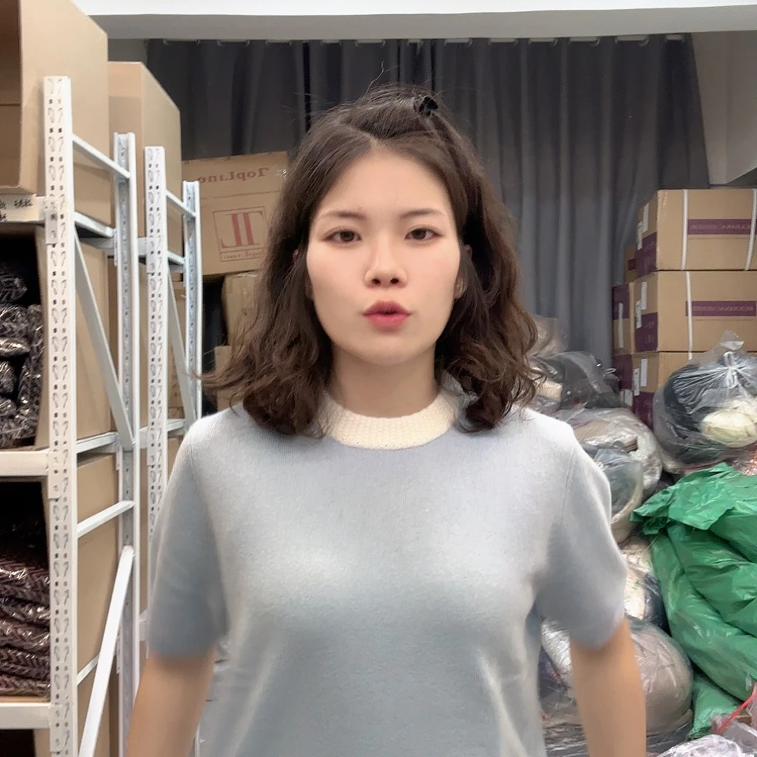 山羊绒短袖超软山羊绒