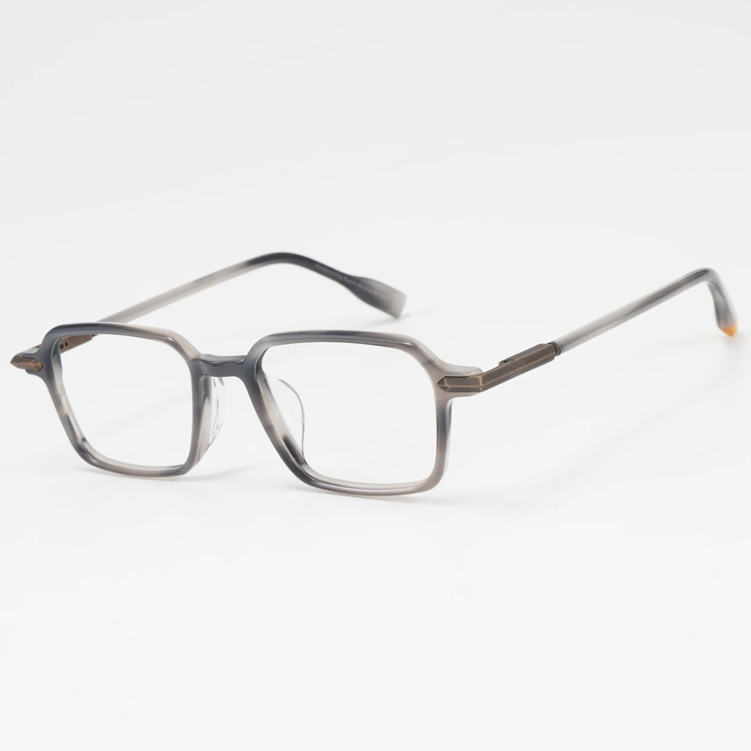 【免费配度数】JINGGEGE敬哥哥 S 90 板材方框专为大脸设计眼镜框