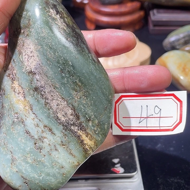 和田玉未镶嵌颈饰49