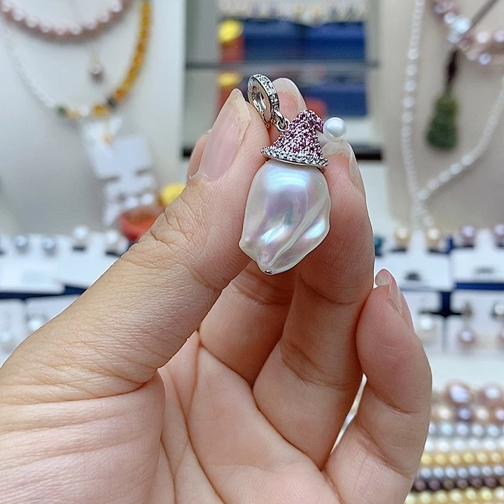 淡水珍珠未镶嵌颈饰