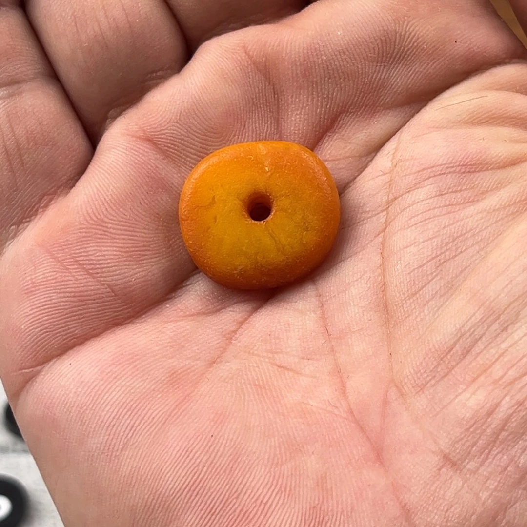 w***g蜜蜡颈饰未镶嵌老蜜蜡