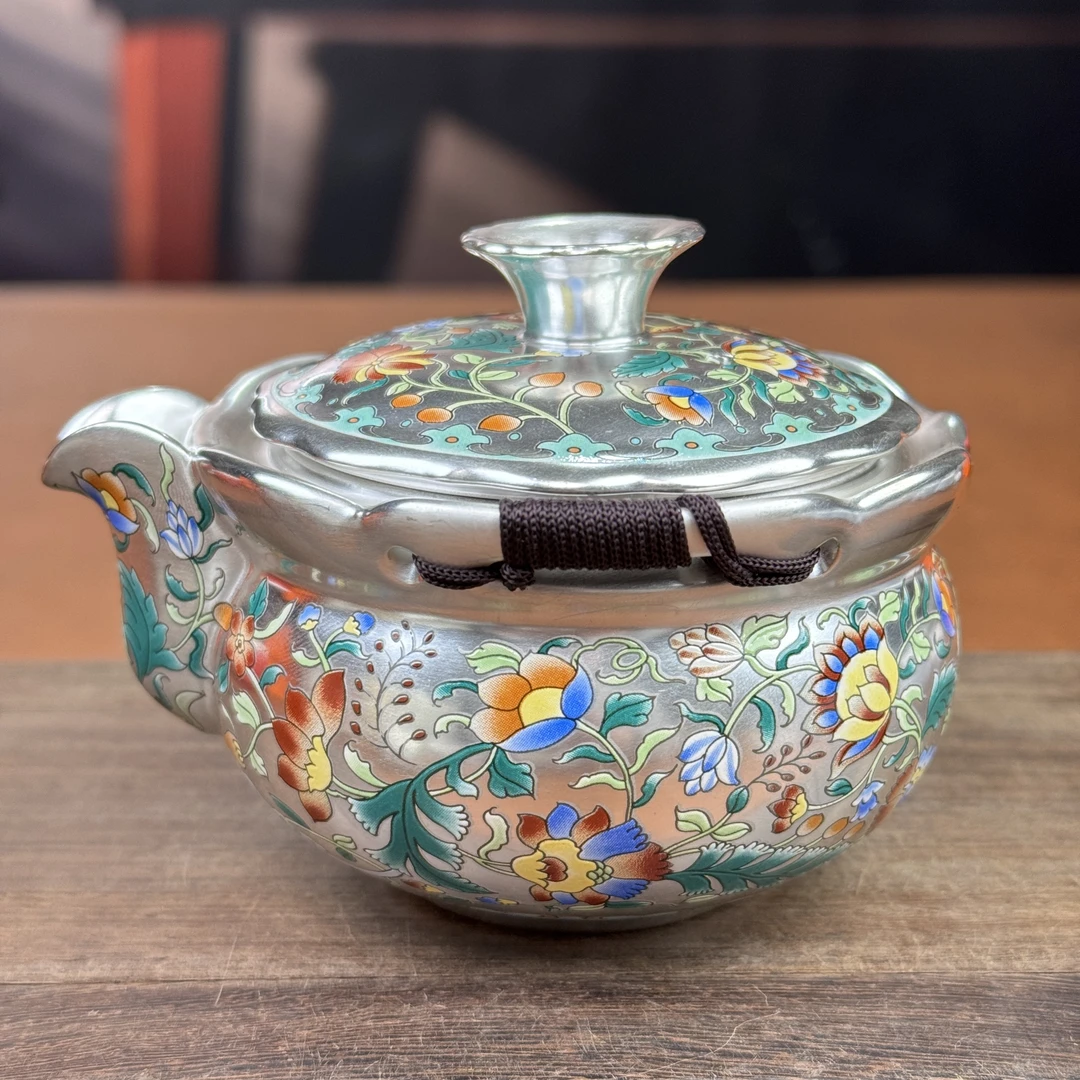 皇杰造物周鸿杰繁花手抓壶单独QY126