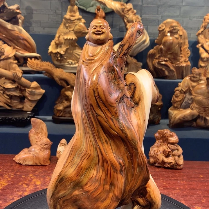 柏木（崖柏）根雕摆件