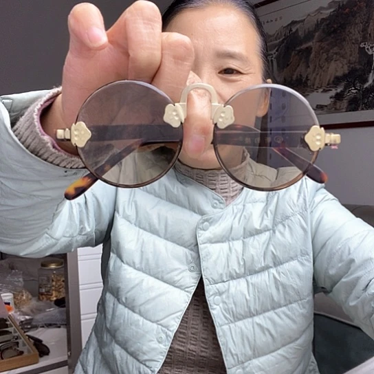 无框款天然石头镜
