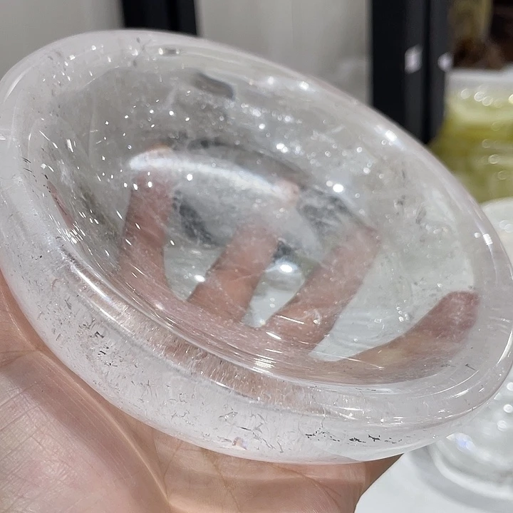 未镶嵌珠宝半成品水晶碗水晶碗