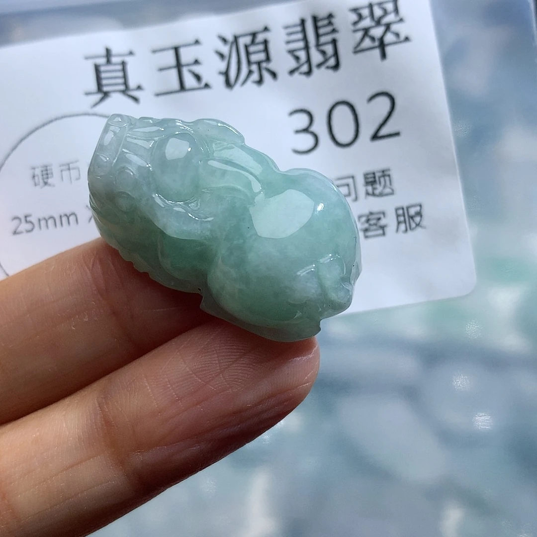 翡翠未镶嵌颈饰302