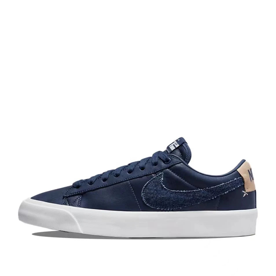 (断码清货)Nike/耐克 Blazer男款低帮百搭休闲板鞋DM8890-400