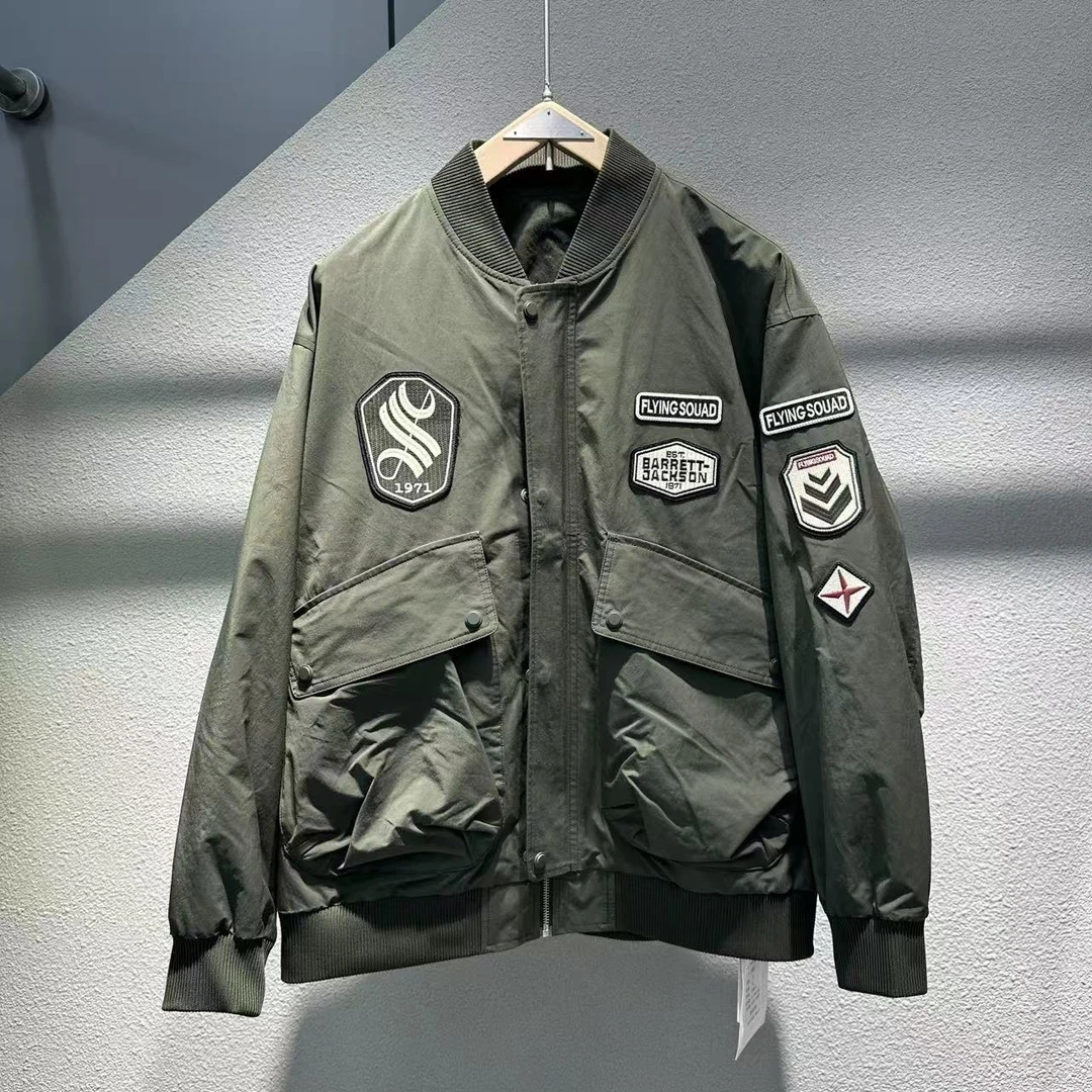 商场时尚断码孤品棒球服外套88b21