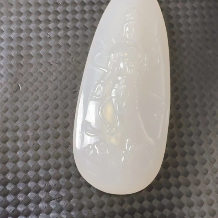 颈饰未镶嵌和田玉70观音