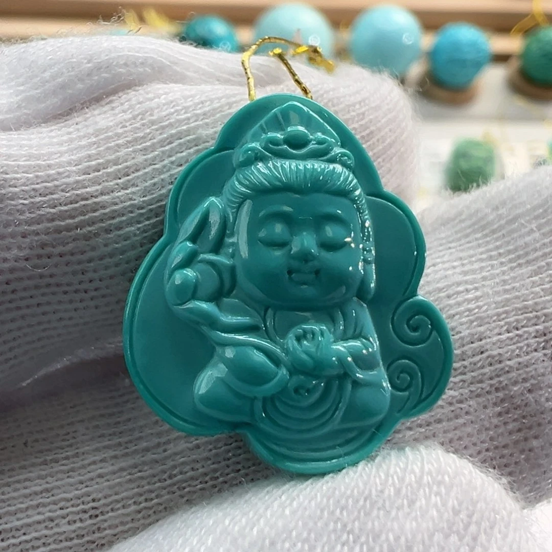 绿松石配饰未镶嵌